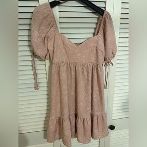 TCEC puff sleeve dress